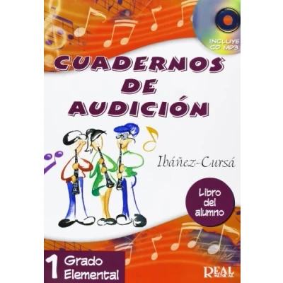Imagen de Cuadernos de Audición, 1 Grado Elemental (Libro del Alumno) (RM Audicion)