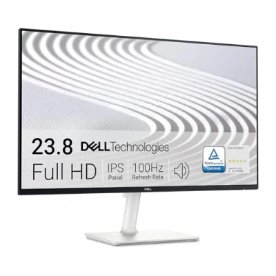 Imagen de Dell S2425H 24&quot; Full HD (1920x1080) Monitor, 100Hz, IPS, 4ms, 99% sRGB, Altavoces Integrados, Bisel Ultrafino, 2X HDMI, Blanco
