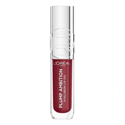 Imagen de L&#039;Oréal Paris Plump Ambition Aceite Labial voluminizador con Ácido Hialurónico 24H de hidratación* Berry Jolie