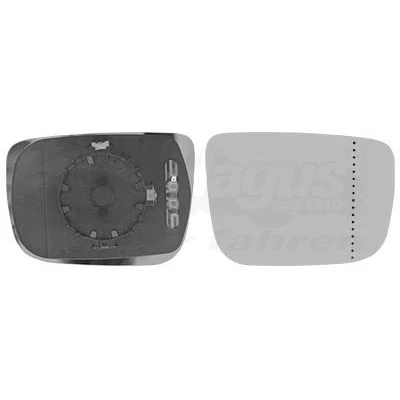 Imagen de VAN WEZEL 5923838 Cristal de Espejo derecha VOLVO: XC60 I, VOLKSWAGEN: CADDY 4 Kasten