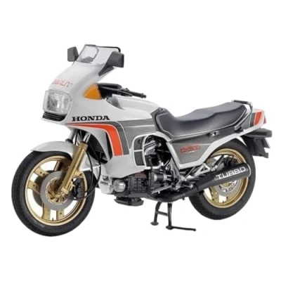 Imagen de TAMIYA 14016 1:12 Honda CX500 Turbo modelismo, sellador de plástico, artesanías, afición, encolado, kit modelo, montaje, sin pintar, multicolor