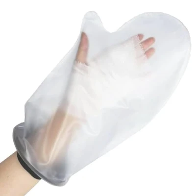 Imagen de HKF HO KI Funda Impermeable para Mano Escayolado,Protector de Escayola Impermeable, Reutilizable Cubre Mantenga el Vendaje Seco Durante Baño