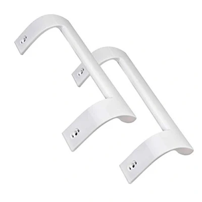 Imagen de Tirador Puerta Compatible con Frigorifico Beko, Savoid y Smeg Kit de 2 Color Blanco 4321270300