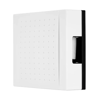 Imagen de REV Timbre de puerta 220102, gong eléctrico 2 tonos, 9 V DC, hasta 75 dB, blanco