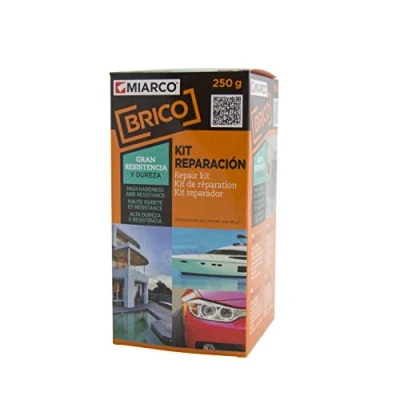 Imagen de MIARCO 10733 Kit Reparación masilla de poliester Brico 0,25kg