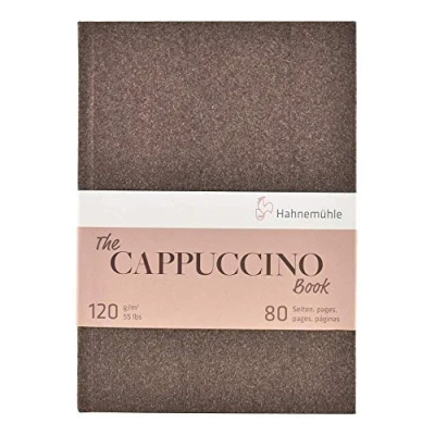 Imagen de Hahnemuhle, Sketch Book, Cappuccino, A5 (8.3x5.8 Inches) 120gsm, 40 sheets/80 Pages, Hardbound