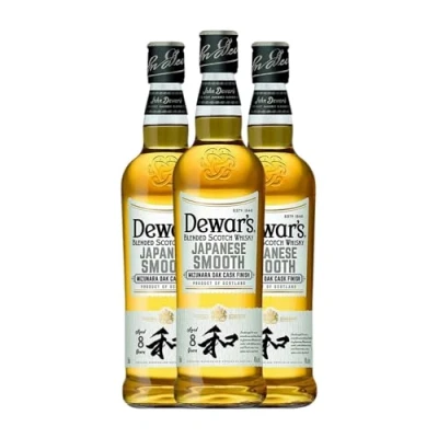 Imagen de Whisky Blended Dewar&#039;s Japanese Smooth Reserva 8 Años 70 cl (Caja de 3 Botellas cl)