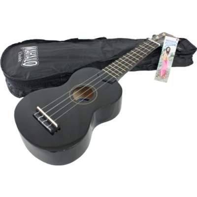 Imagen de Mahalo STN2011 BK Ukelele soprano (arce, 4 cuerdas), color negro