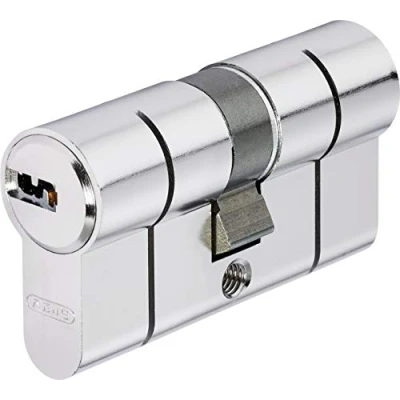 Imagen de Abus Cilindro de doble entrada D6PSN 35/40 mm Bkn, niquelado