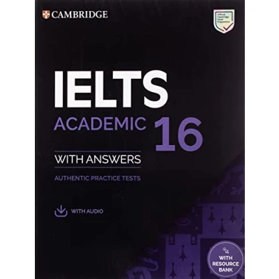 Imagen de Ielts 16 Academic Student&#039;s Book With Answers Audio Resource Bank: Authentic Practice Tests (2022)