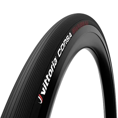 Imagen de VITTORIA Cub. Corsa TLR 25 622 G2.0 Cubiertas Ciclismo, Adultos Unisex, Negro (Negro), Talla Única