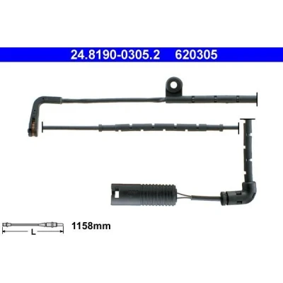 Imagen de ATE 24.8190 0305.2 Sensor de Desgaste Pastillas Frenos LAND ROVER: Range Rover 3