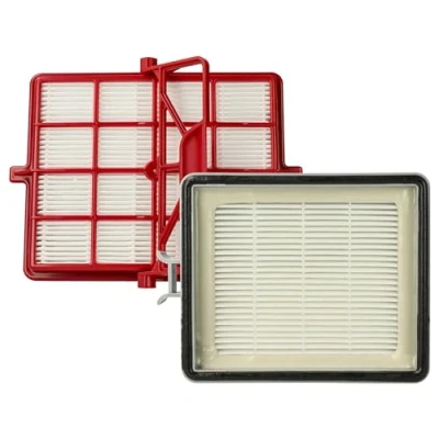 Imagen de vhbw Set de 2x filtros aspiradoras compatible con Lux AP11, Intelligence Series, S115 aspiradoras; filtro combi+ HEPA