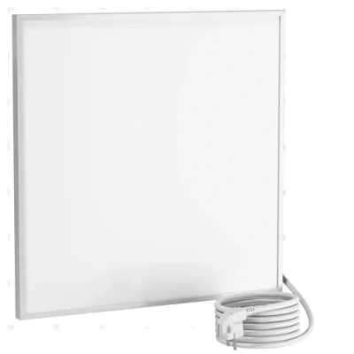 Imagen de Calefacción por infrarrojos CF360, 60 x cm, de cristal carbono (última tecnología), panel calefactor para radiador, calefacción, ultraplano, color blanco, 360 W