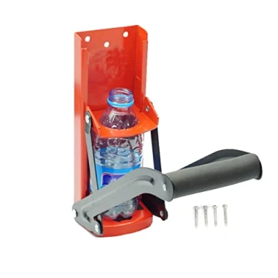 Imagen de Plyisty Trituradora de latas, 500 ml latas plástico 16 oz y 12 Botellas, Pared Alta Resistencia para Reciclaje