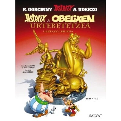 Imagen de Asterix eta Obelixen urtebetetzea. Urrezko liburua
