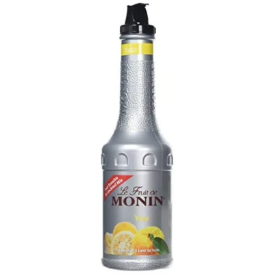 Imagen de Monin Yuzu Puree 1 Litre Refreshing Fruity Fruit for Cocktails