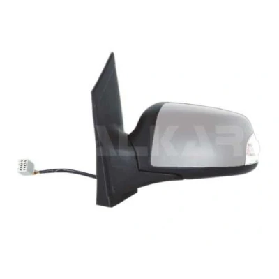 Imagen de Espejo retrovisor Alkar 9243399 izquierda imprimado eléctrico calefactable, abatible eléctricamente, convexo FORD: Focus C Max, Max