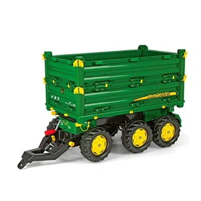 Imagen de Rolly Toys 12/504/3 Rollymulti Trailer John Deere Remolque de juguete 3 ejes , Modelos/colores Surtidos, 1 Unidad