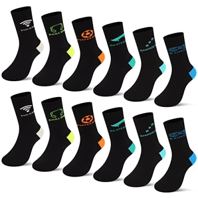 Imagen de L&amp;K II calcetines para niños deportivos de invierno algodón junior fútbol 2874 35 38