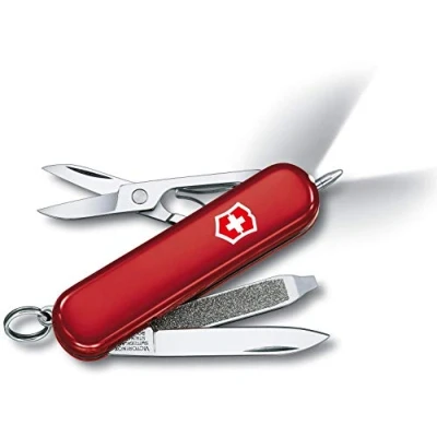 Imagen de Victorinox, Signature Lite, Navaja Multiuso Suiza, Cuchillo bolsillo, Regalo, 7 Funciones, Hoja pequeña, Lima de uñas