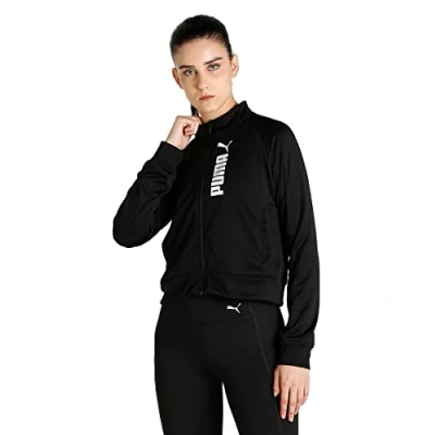 Imagen de PUMA Train All Day Full Zip Sudor, Mujer, Negro Black, M