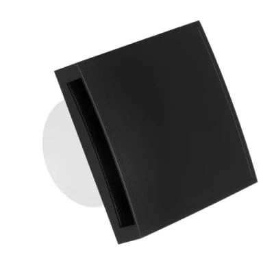 Imagen de EUROPLAST Ø 100mm Extractor de Baño Aire Silencioso Antracita Ventilador Pared para Cocina, Garaje, WC