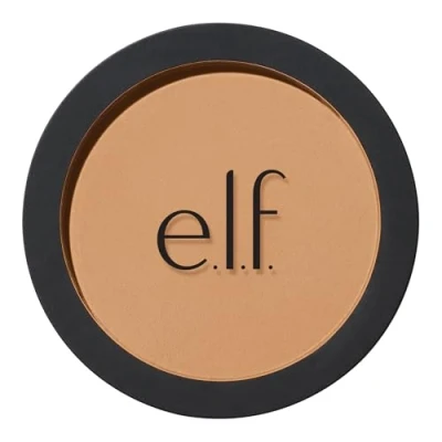 Imagen de e.l.f. Bronceador con infusión de imprimación (larga duración/mate/atrevido/ligero/mezcla fácilmente/contornea mejillas/uso todo el día), Forever Sunkissed, 1 unidad