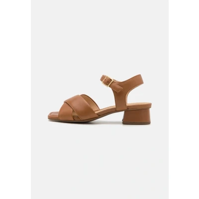 Imagen de Clarks Serina Cross Sandalias, Mujer, Talla: 36, Tan Zapatos