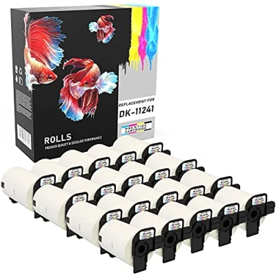 Imagen de 20x Compatibles Rollos DK 11241 102mm x 152mm Etiquetas adhesivas para Brother P Touch QL 1050 1060N 1100 1110NWB (200 por Rollo)