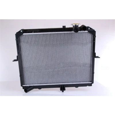 Imagen de NISSENS 66646 Radiador, refrigeración del motor Aluminio 400 538 26 con bastidor Aletas soldadas