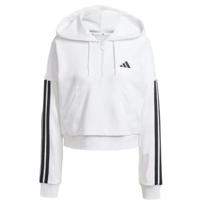 Imagen de Sudadera con capucha y cremallera de 1/4 adidas Essentials 3 Stripes