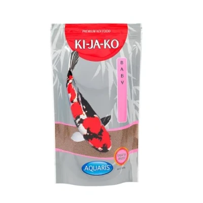 Imagen de KI JA KO Baby alimento Carpas koi en Crecimiento, Rico proteínas de Pescado y Vegetales, para un Desarrollo óptimo Crecimiento Sano Las jóvenes 500 g