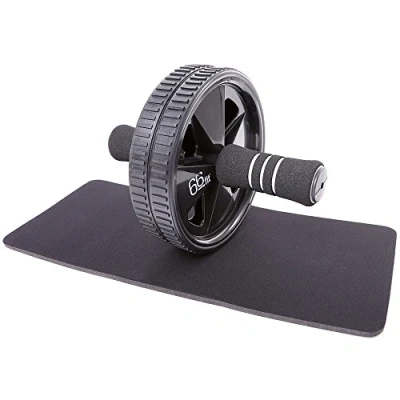 Imagen de 66Fit AB BP 701F Rueda para Abdominales, Color Negro