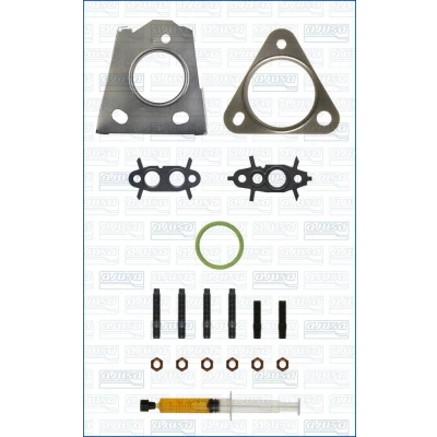 Imagen de AJUSA JTC12353 Juego de montaje, turbocompresor with studs, syringe oil con juntas RENAULT: LAGUNA 3, Koleos I, ESPACE 4