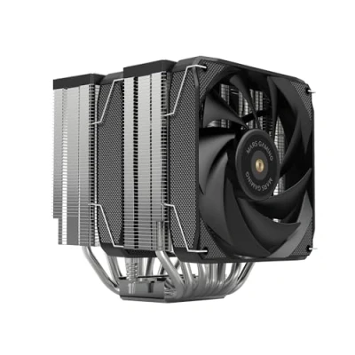 Imagen de MARSGAMING MCPU XU9, Disipador CPU Doble Torre, TDP 400W, 2x Ventiladores de Aspas Híbridas y Rodamiento FDB Cobre Hiperbalanceado, 9 Heatpipes Tecnología BPH ULTRA, Multisocket Universal, Negro