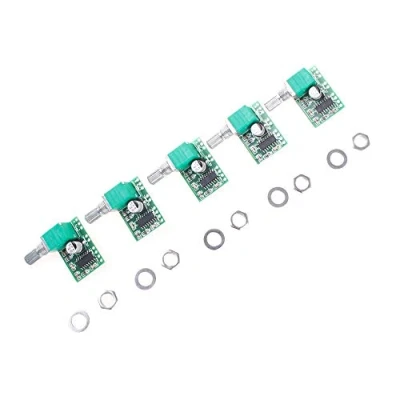 Imagen de ANGEEK 5pcs Mini PAM8403 5V Power Audio Amplifier 3W+3W Volume Control/USB