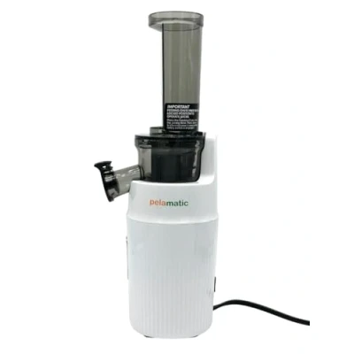 Imagen de Zuminstant Compacto Exprimidor eléctrico de zumo (Slow Juicer): Prensado en Frío, Rico Nutrientes, Licuadora sin espuma, Ahorro Espacio, Elegante y Versátil Para Frutas Verduras Frescas