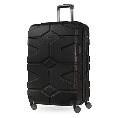 Imagen de HAUPTSTADTKOFFER X Kölln Equipaje de viaje, Maleta rígida, Trolley expandible, 4 ruedas dobles, TSA, 75 cm, 103 litros, Negro