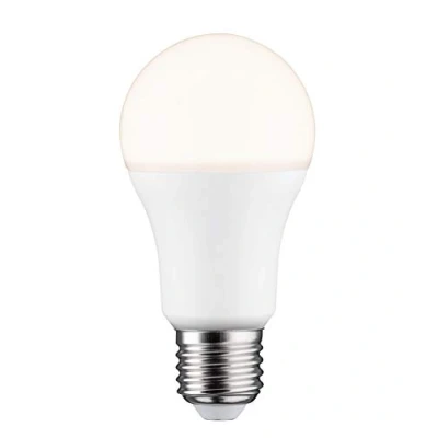 Imagen de Paulmann 50122 lámpara LED forma estándar Smart Home Zigbee, blanco cálido 9 W regulable, de bajo consumo mate, iluminación 2700 K E27