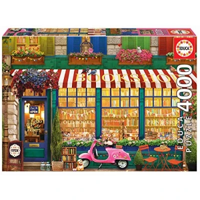 Imagen de Educa Puzzle de 4000 Piezas para Adultos Librería Vintage. Incluye Servicio Pieza perdida. A Partir 14 años (18582)