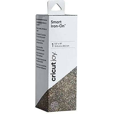 Imagen de Cricut Smart Iron On Glitter Label, Vinilo, Multi, for Joy