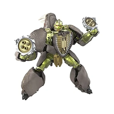 Imagen de Transformers Juguetes Figura de acción WFC K27 Rhinox Generations War for Cybertron: Kingdom Voyager, a Partir 8 años, 17,5 cm