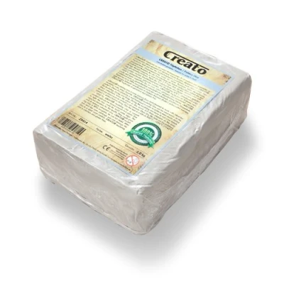 Imagen de Arcilla blanco 5 kg, unschamottiert