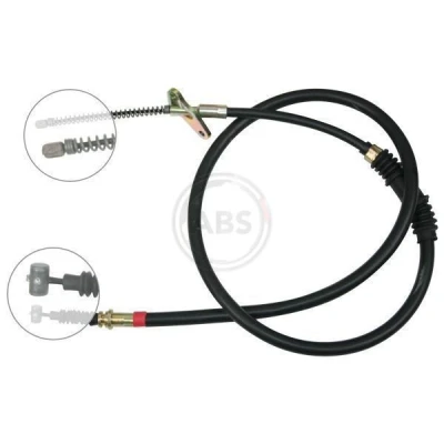 Imagen de A.B.S. K15407 Cable de Freno Mano 1500 Discos para dirección izquierda/derecha OPEL: Frontera A Sport SUV Cabrio,