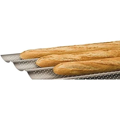 Imagen de IBILI 824804 Molde 4 baguettes / tejas
