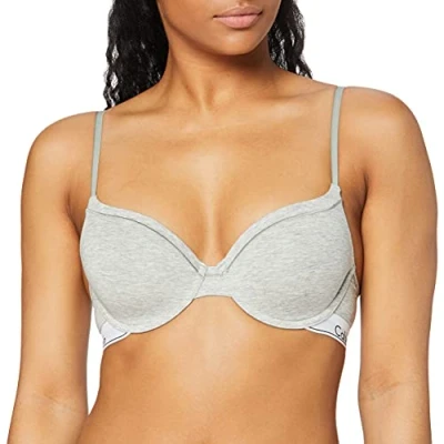 Imagen de Calvin Klein Underwear Modern Sujetador básico, Mujer, Talla: 75C, Grey heather