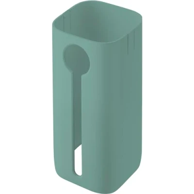 Imagen de ZWILLING FRESH &amp; SAVE CUBE Funda para contenedor tamaño 3S, Protección contra la luz solar, Indicador de nivel llenado, Plástico sin BPA, Salvia