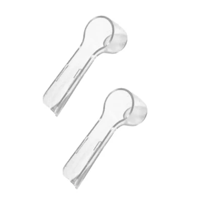 Imagen de CCLKHY Cepillo de Dientes Eléctrico Fundas, 2 Pcs Fundas para Cabezales, Cepillos Eléctricos, Protectoras Cabezales Dientes, y Carcasas