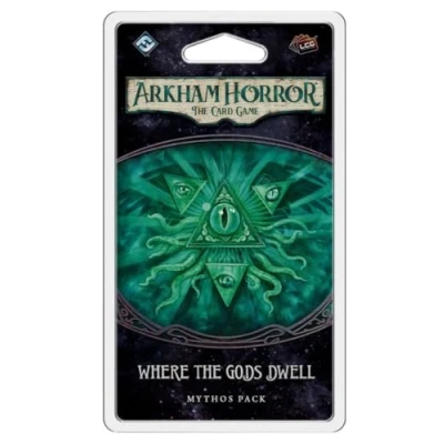 Imagen de Fantasy Flight Games, Arkham Horror The Card Game: Mythos Pack 5.5. Where Gods Dwell, a Partir de 14 años, 1 4 Jugadores, 60 120 Minutos Tiempo Juego